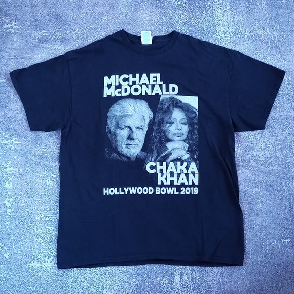 2019 Michael McDonald Chaka Khan Hollywood Bowl Tour T-Shirt