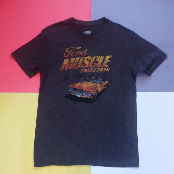 Official Ford Mustang Unleashed Graphic T-Shirt Unisex