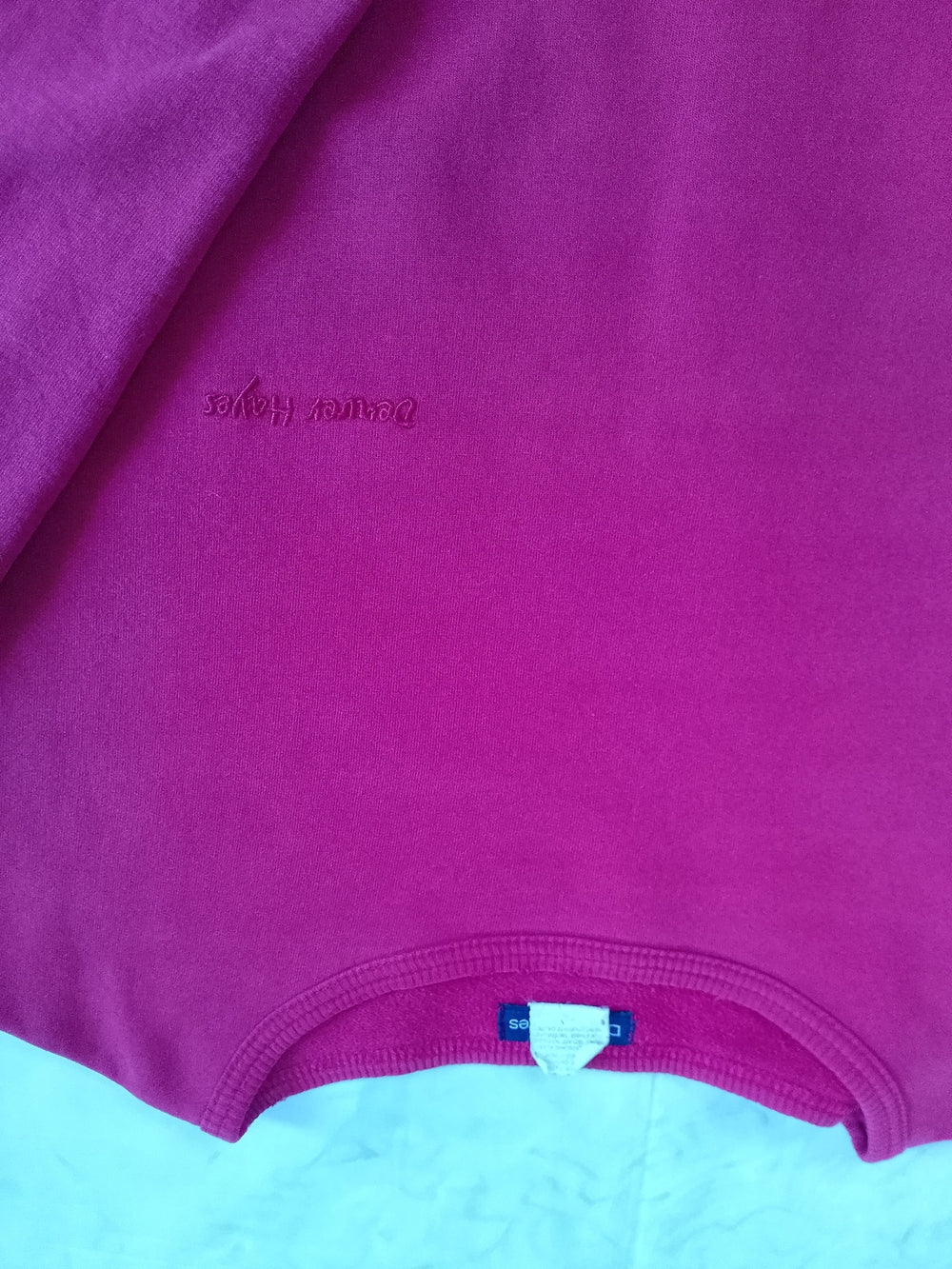 Vintage 90s Denver Hayes Red Crewneck Sweater