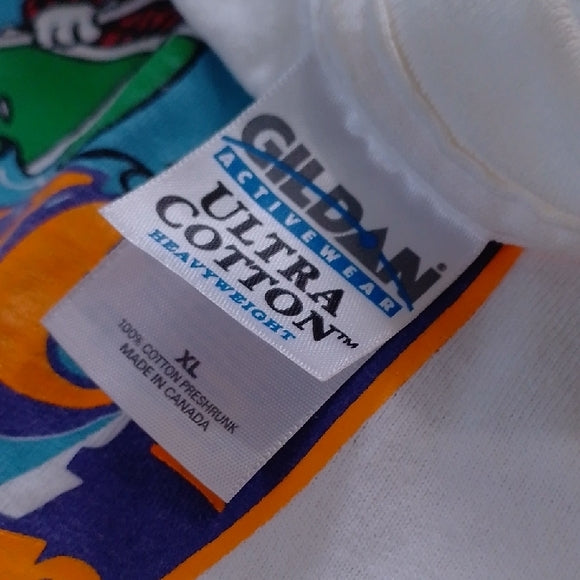 Vintage White Dorchester River Run T-Shirt UNISEX