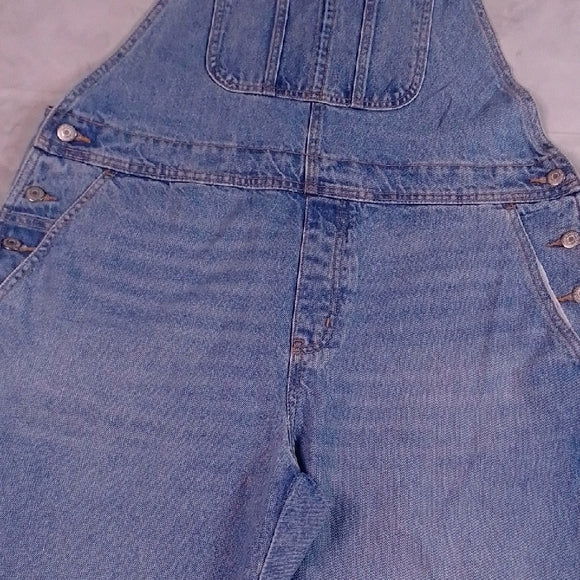 Stylish Modern Denim Overalls Workwear Old Navy SIZE: 14