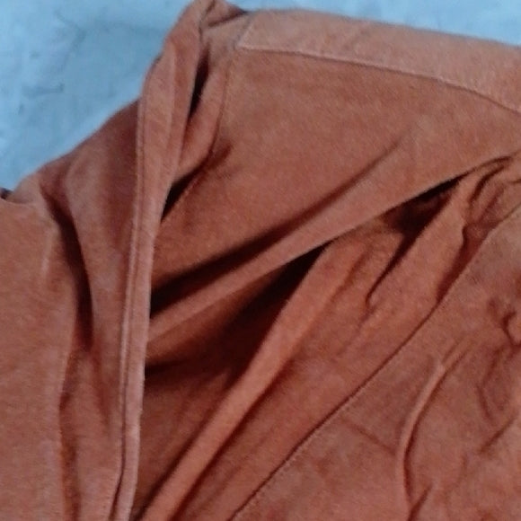Vintage 80s Leather Sherpa Lined Jacket Shearling Collar
