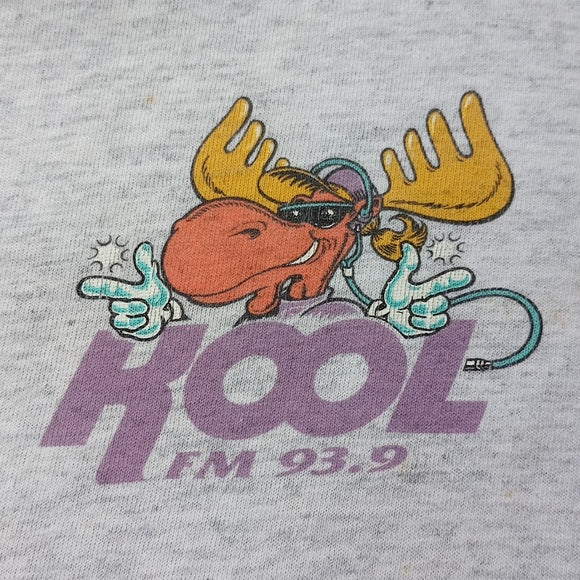 Vintage 90s KOOL FM 93.9 Moose Single Stitch T-Shirt Unisex