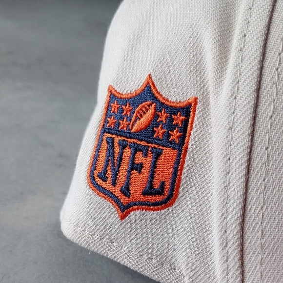 NWOT Denver Broncos New Era 2023 NFL Draft 59FIFTY FITTED Hat Stone/Ora