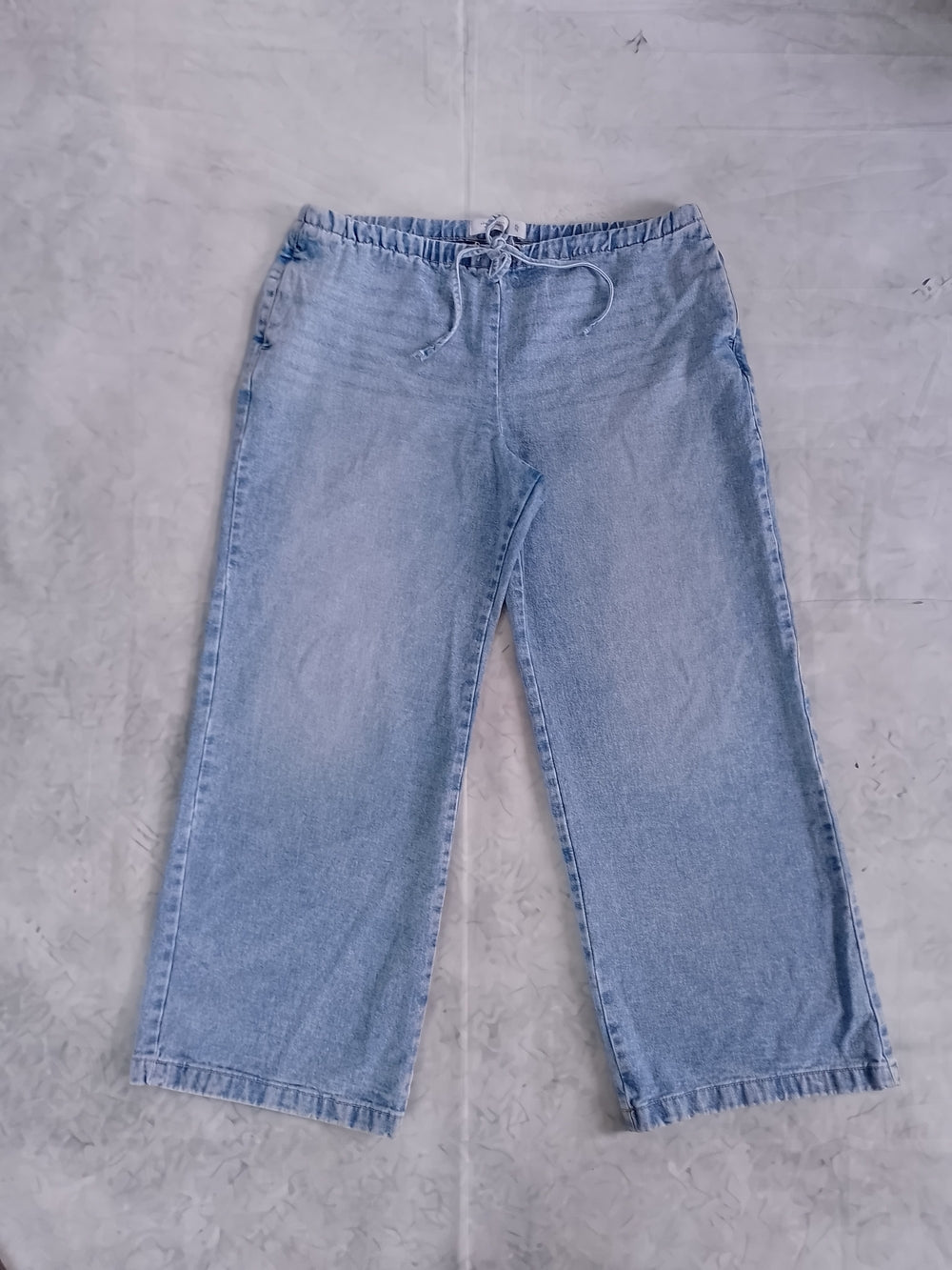 AEROPOSTALE Mid Rise Baggy Light Blue Denim Jeans