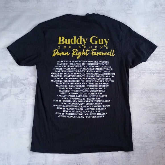 Buddy Guy Farewell Tour T-Shirt THE BLUES BONE LIE