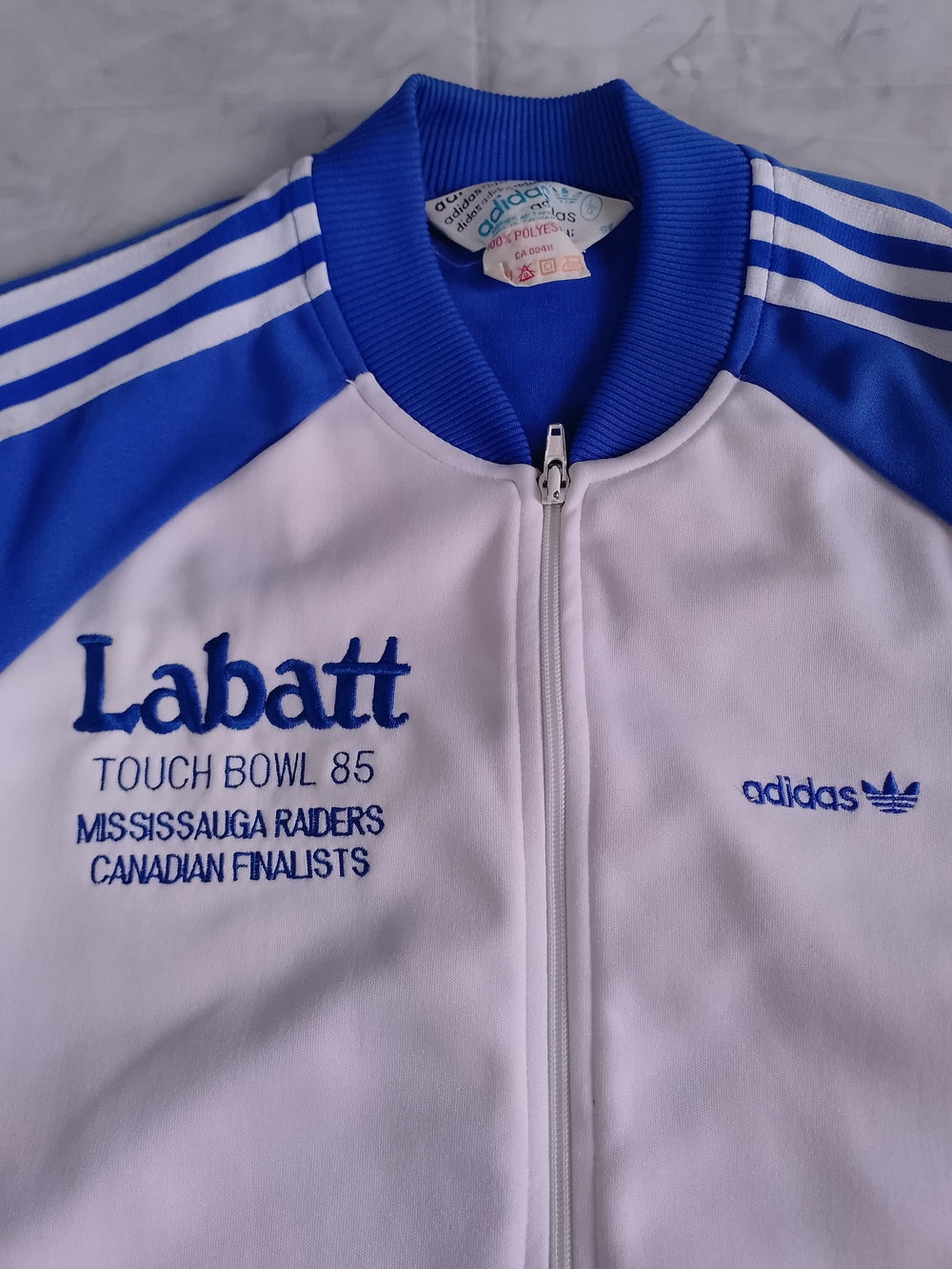 Adidas 1985 Labatt Touchbowl Mississauga Raiders Canadian Finals Jacket