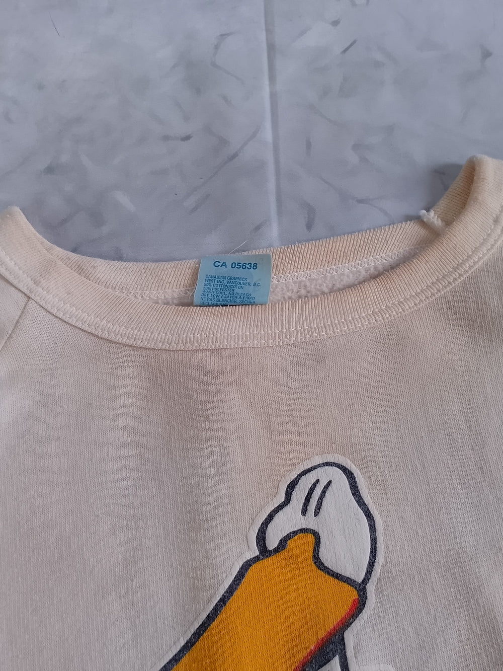 Vintage 1988 DUCK Just Hanging Out In Toronto Crewneck Sweater Unisex