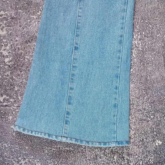 Vintage Hollywood Fared Dernim Jeans