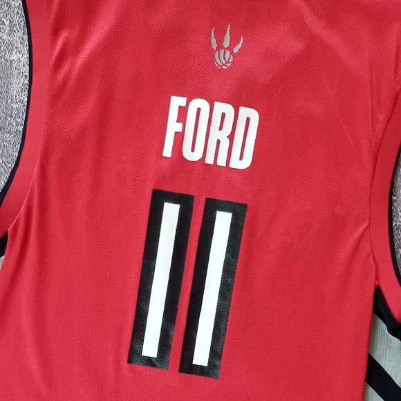 NBA TJ FORD #11 TORONTO RAPTORS BASKETBALL JERSEY