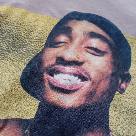 TUPAC Smiling Graphic Tee T-Shirt UNI SEX