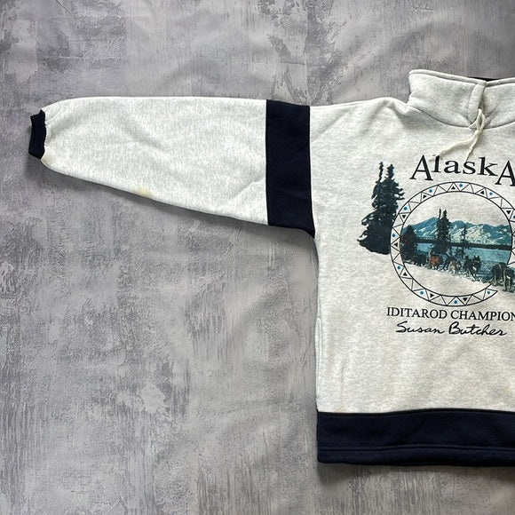 Vintage 90s Iditarod Champion Susan Butcher Alaska Sweater