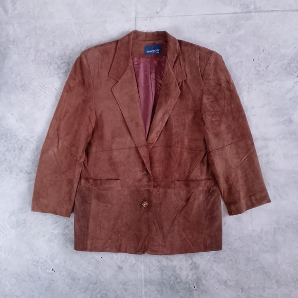 tage Daniel Hechter Suede Leather Jacket/Blazer