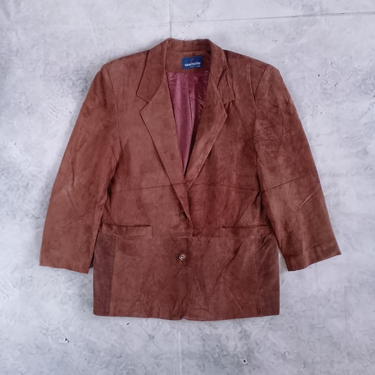 tage Daniel Hechter Suede Leather Jacket/Blazer