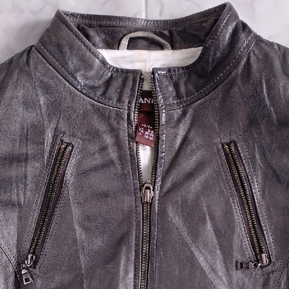 DANIER Gradient Black and Grey Women's Jacket