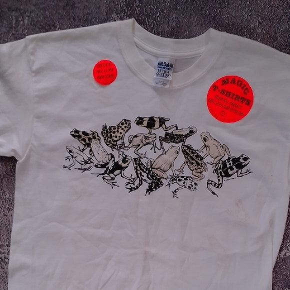 Vintage 90s FROGS GLOW IN THE DARK T-SHIRT