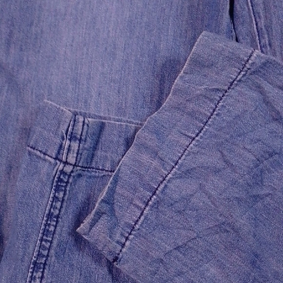 &Demin Blue Denim Jumpsuit Workwear