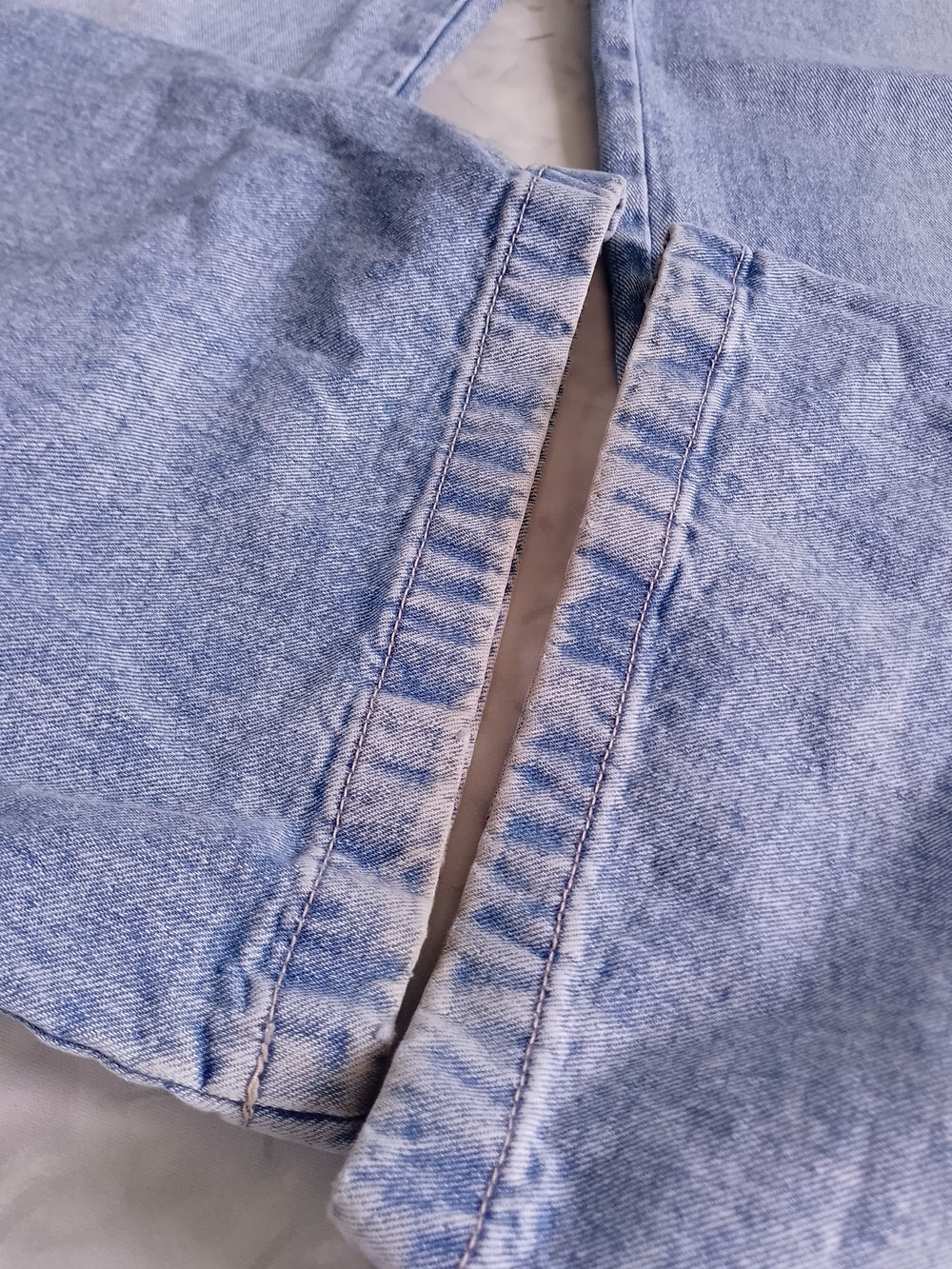 AEROPOSTALE Mid Rise Baggy Light Blue Denim Jeans