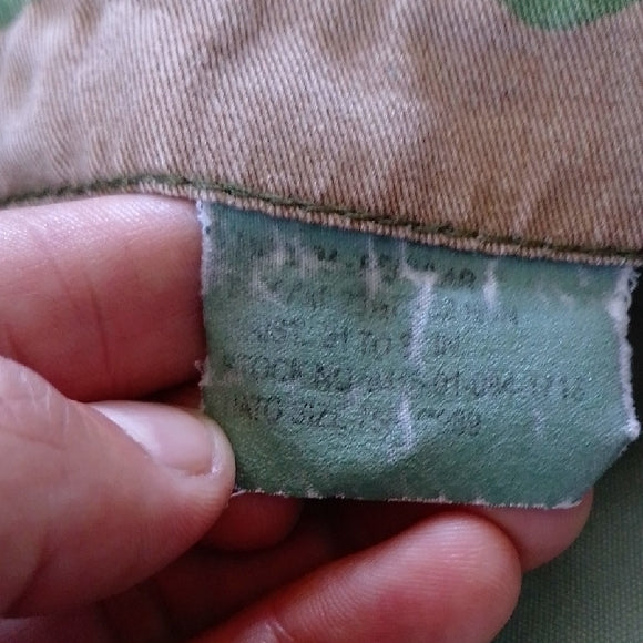 Vintage Military Surplus Camouflage Cargo Shorts