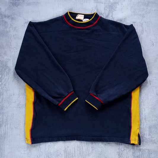 Vintage 90s Essential Colorful Crewneck Sweater