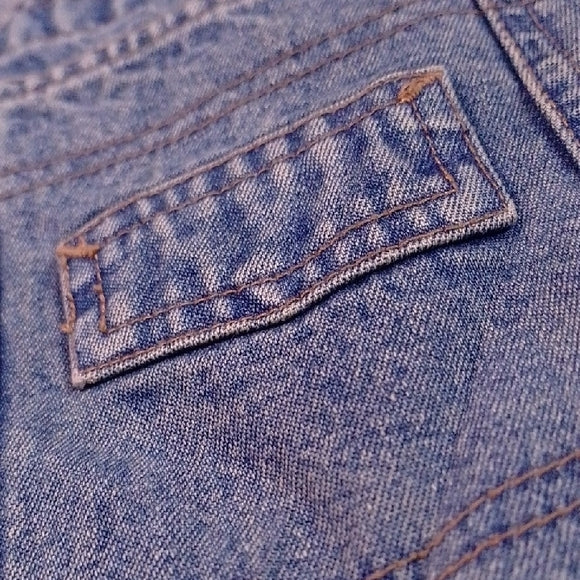 Stylish Modern Denim Overalls Workwear