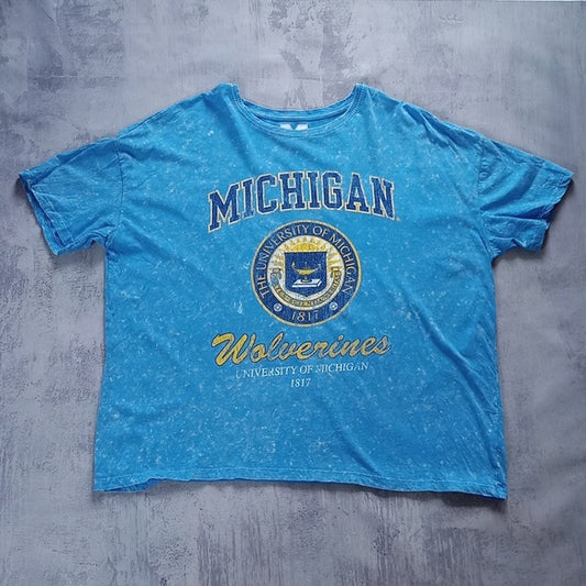 University Of Michigan Wolverines Tie Dye T-Shirt