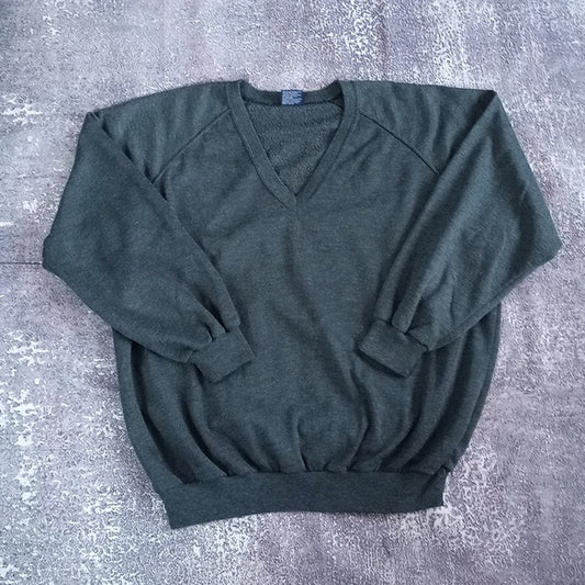 Vintage 90s Daniel Hechter V-Neck Sweater BLANK UNISEX