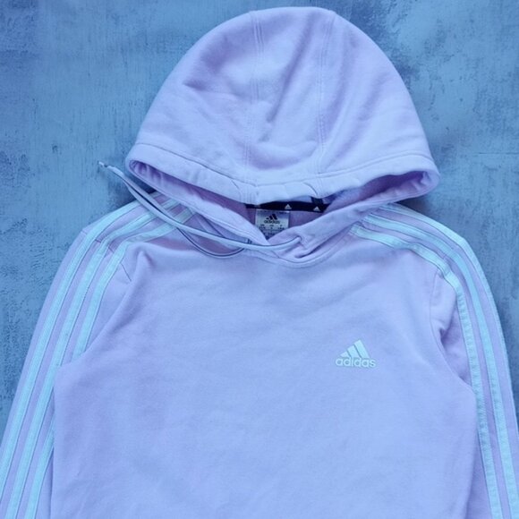 Adidas Pink/White Essential Sweater