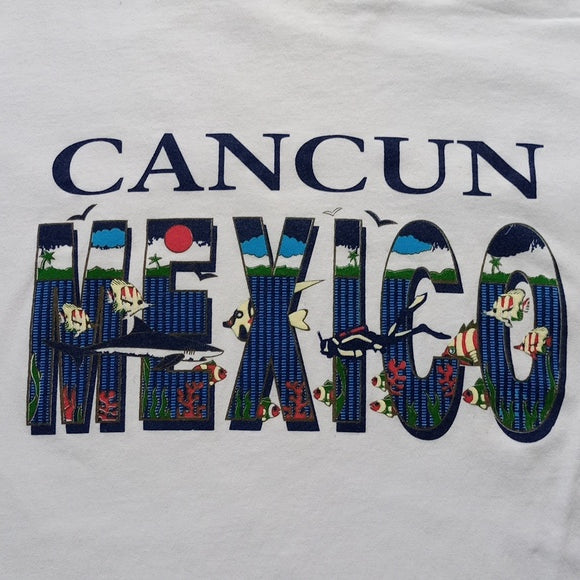 Mexico Cancun Scuba Diver T-Shirt UNISEX