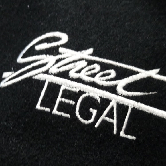 Vintage 90s STREET LEGAL Embroidered VARSITY JACKET UNISEX