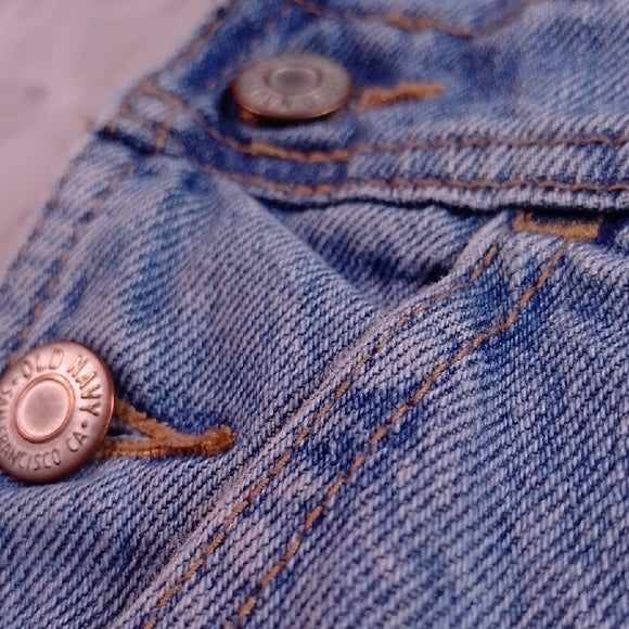 Vintage Style Old Navy Denim Overalls Workwear