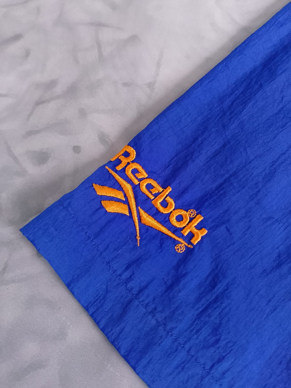 Vintage 90s Reebok Men’s Blue Swim Shorts