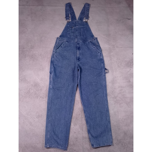 Vintage 90s NEVADA Blue Denim Overalls Workwear UNISEX