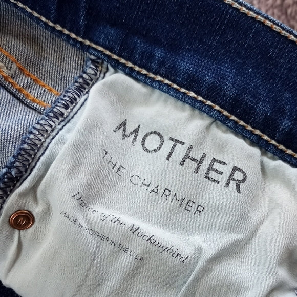 MOTHER The Charmer Dance Of The Mocking Bird Denim Jeans CUT#604208