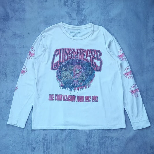 REMAKE Guns N Roses Use You Illusion Tour 93-94 Long Sleeved Shirt