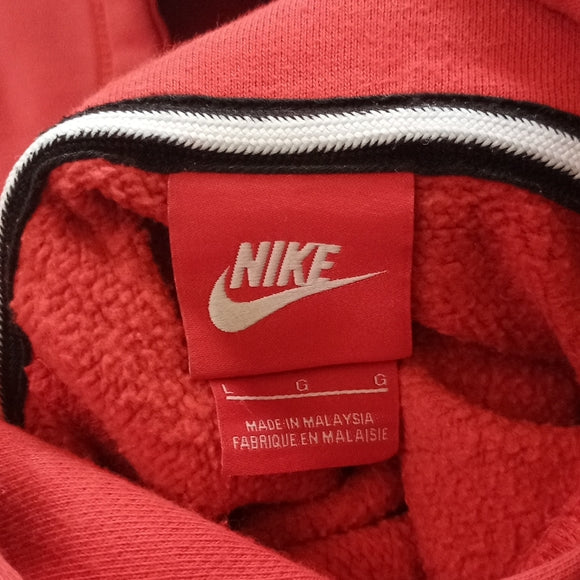 NIKE BIG LOGO Print Thick Pullover Hoodie