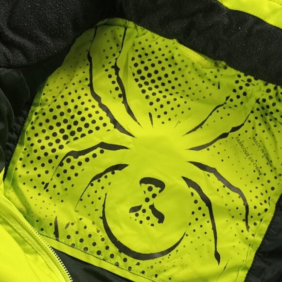 KIDS SPYDER WINTER JACKET GREEN #STYLE 5058-11