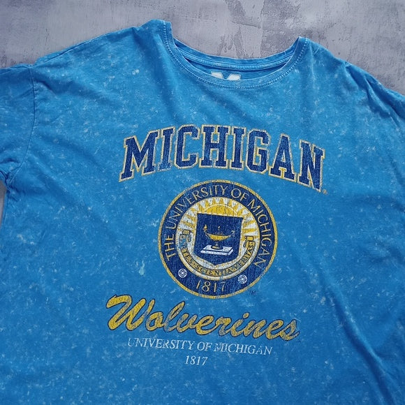 University Of Michigan Wolverines Tie Dye T-Shirt