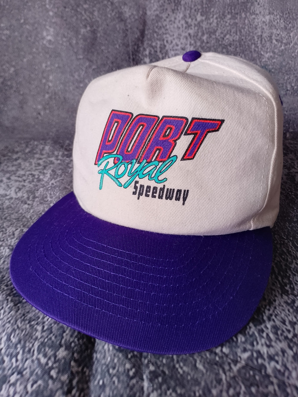 Vintage PORT ROYAL SPEEDWAY SNAP BACK HAT