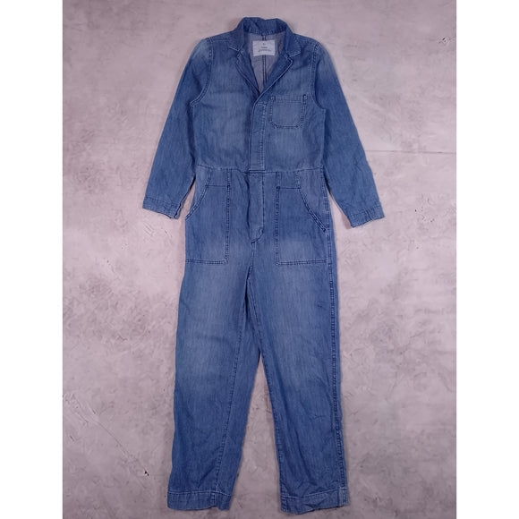 &Demin Blue Denim Jumpsuit Workwear