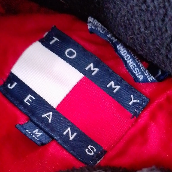 Vintage 90s TOMMY HILFIGER Goose Down Jacket
