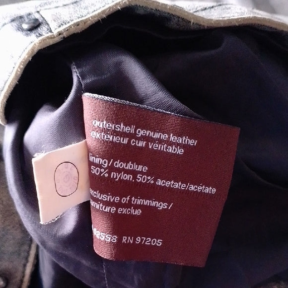 Danier Studded Leather Jacket