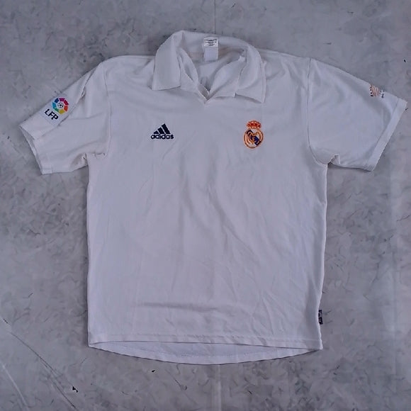 Vintage REAL MADRID 2002 2003 HOME FOOTBALL SHIRT SOCCER JERSEY Zidane RARE