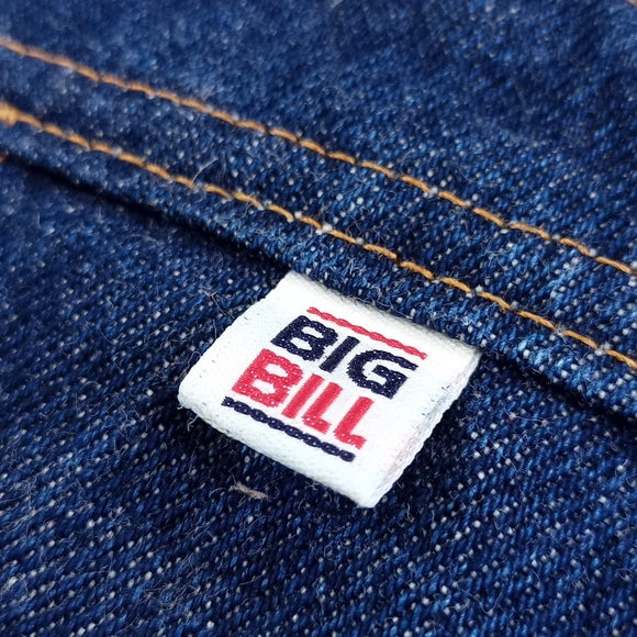 Vintage Big Bill Denim OVERALLS Hammer Loop