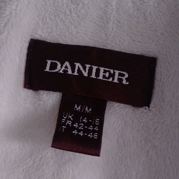 Danier Leather Winter Trench Coat Thinsulate WHITE WOMENS