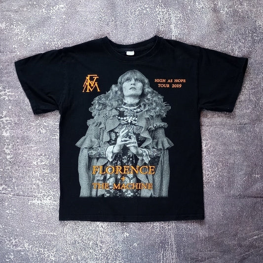 Black Florence + The Machine High As Hope Tour 2019 Band T-Shirt