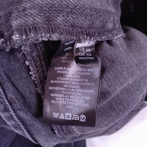 WE THE FREE BLACK Denim Overalls Workwear