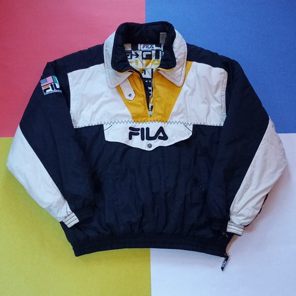 Vintage 90s FILA Starter-Style Winter Jacket
