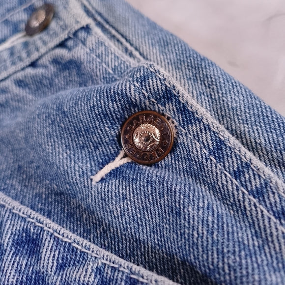 Vintage 90s SARGENT PEPPER JEANSWEAR Blue Denim Overalls Workwear UNISEX