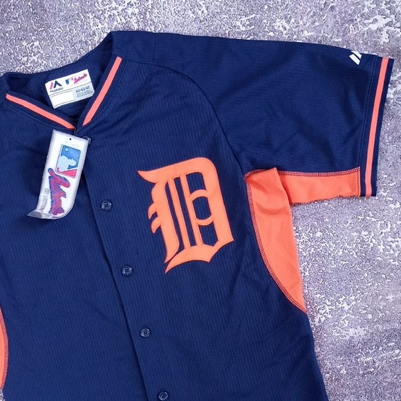 NWT 2014 Detroit Tigers MLB Authentic Baseball Jersey Size 40 BLANK